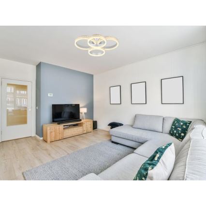 LED dimeriuojamas prigludęs lubų šviestuvas LED/150W/230V 3000-6500K + nuotolinis valdymas