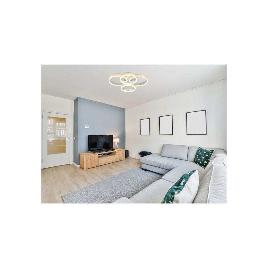 LED dimeriuojamas prigludęs lubų šviestuvas LED/150W/230V 3000-6500K + nuotolinis valdymas