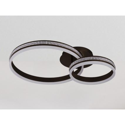 LED dimeriuojamas prigludęs šviestuvas LED/110W/230V 3000-6500K + nuotolinio valdymo pultas