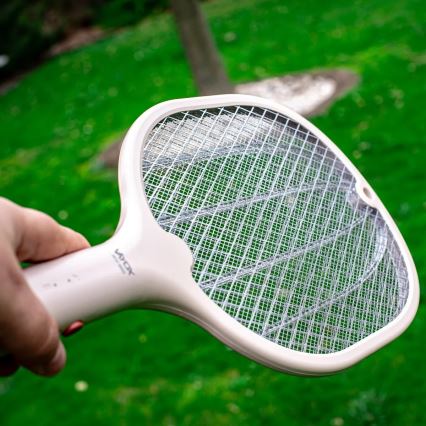 LED Elektrinis vabzdžių gaudyklė 2in1 500 mAh/5V smėlio spalvos