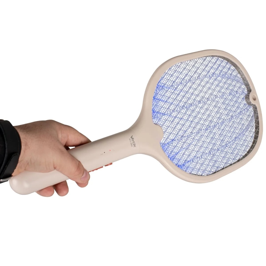LED Elektrinis vabzdžių gaudyklė 2in1 500 mAh/5V smėlio spalvos