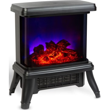 LED Elektrinis židinys su šildymu LED/1500W/230V