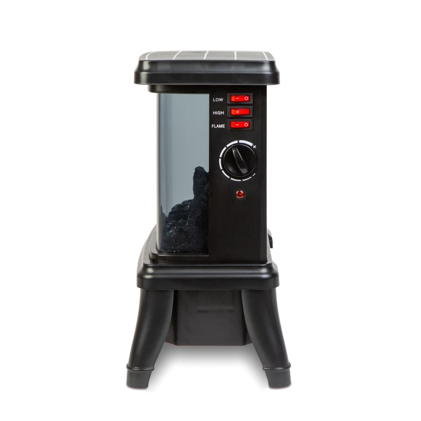 LED Elektrinis židinys su šildymu LED/1500W/230V