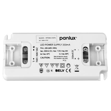 LED Elektroninis transformatorius DRIVER 6W/350mA/230V