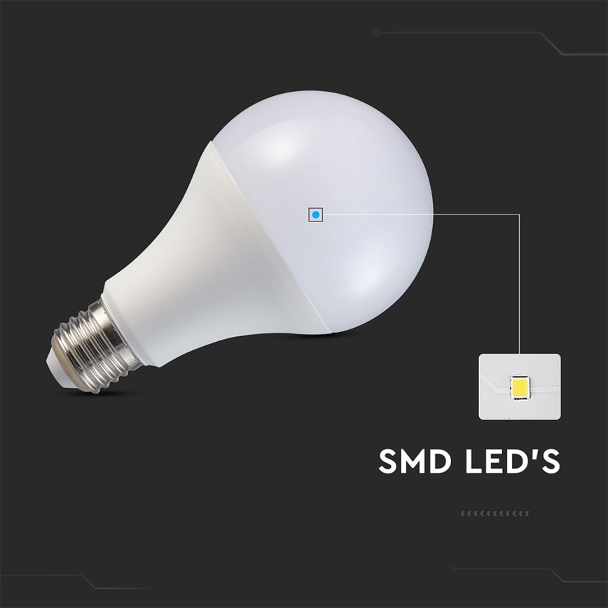 LED elektros lemputė A80 E27/20W/230V 3000K