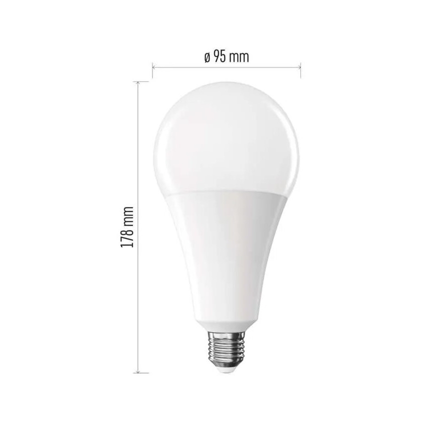 LED elektros lemputė A95 E27/28W/230V 2700K
