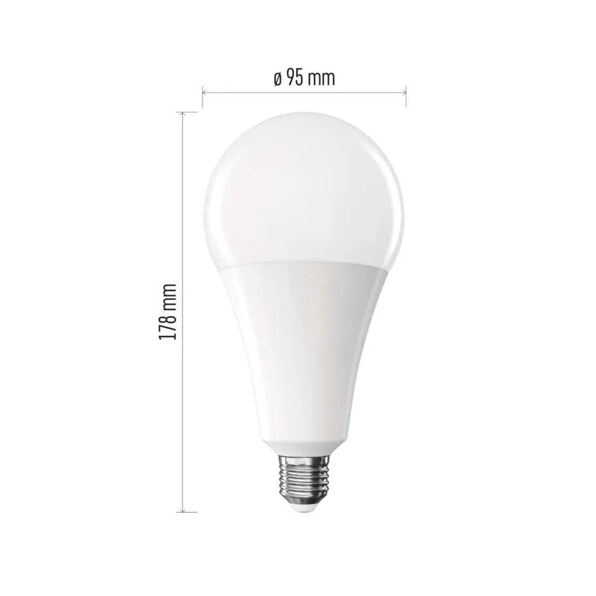 LED elektros lemputė A95 E27/28W/230V 4000K