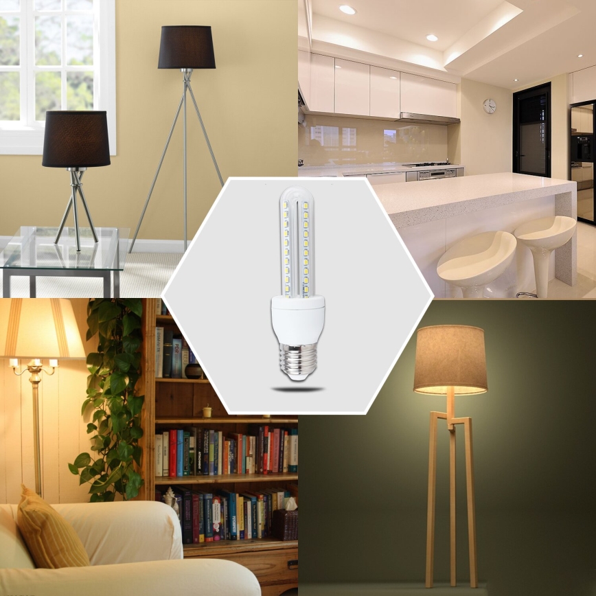 LED elektros lemputė B5 E27/8W/230V 3000K - Aigostar