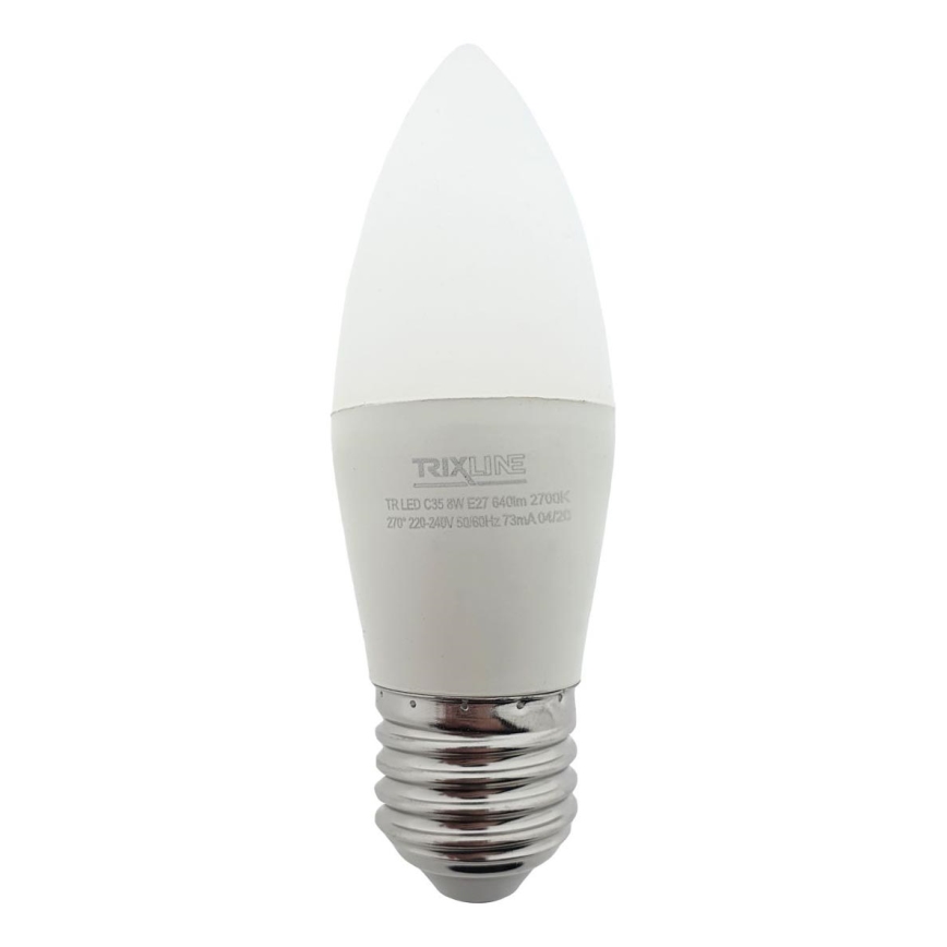 LED elektros lemputė C35 E27/8W/230V 2700K
