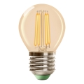 LED elektros lemputė CLASIC AMBER G45 E27/4W/230V 2200K -  Brilagi