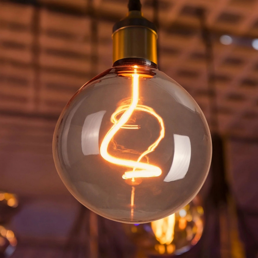 LED elektros lemputė DECO VINTAGE FILAMENT G125 E27/4W/230V 1800K