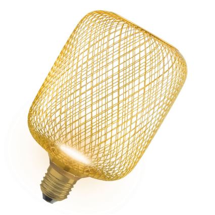 LED elektros lemputė DECOR FLAT E27/3,5W/230V 2700K auksas - Osram