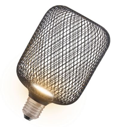 LED elektros lemputė DECOR FLAT E27/3,5W/230V 2700K juoda - Osram