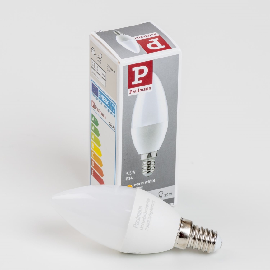 LED elektros lemputė E14/5,5W/230V 2700K - Paulmann 28718
