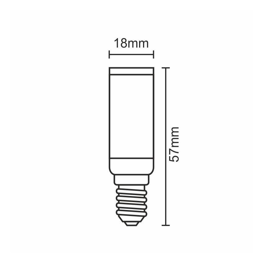 LED elektros lemputė E14/5W/230V 2800K