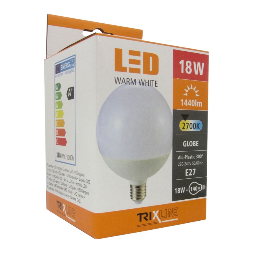 LED elektros lemputė E27/18W/230V 2700K