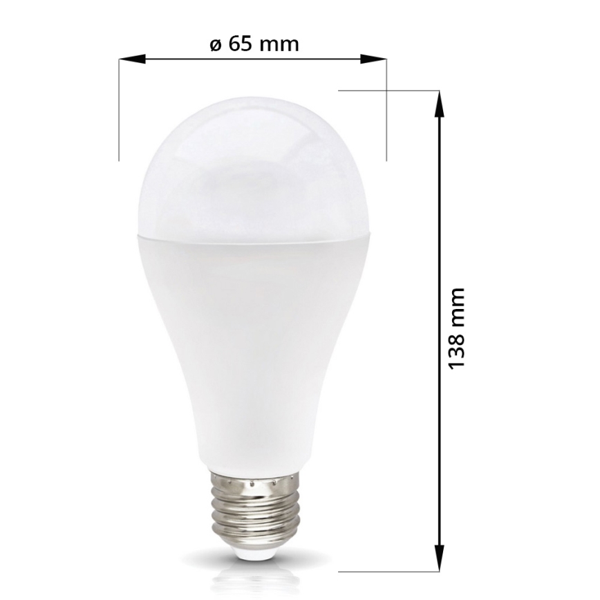 LED elektros lemputė E27/18W/230V 4000K