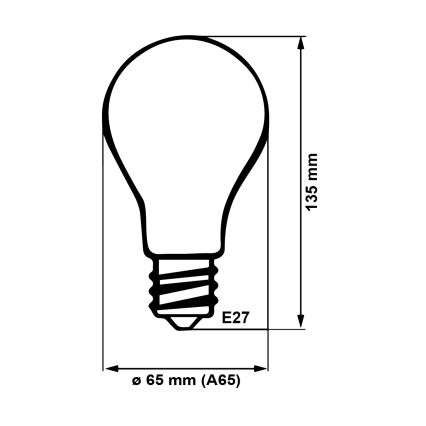 LED elektros lemputė E27/18W/230V 4200K