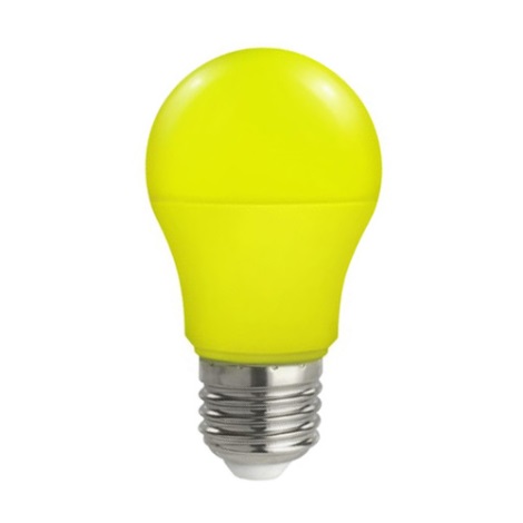 LED elektros lemputė E27/5W/230V geltona