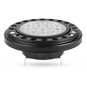 LED elektros lemputė ECOLINE AR111 G53/12W/12V 3000K 30° juoda - Brilagi