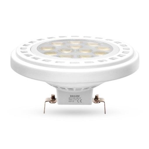 LED elektros lemputė ECOLINE AR111 G53/12W/12V 4000K 30° balta - Brilagi