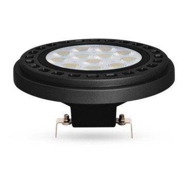 LED elektros lemputė ECOLINE AR111 G53/12W/12V 4000K 30° juoda - Brilagi