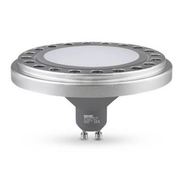 LED elektros lemputė ECOLINE AR111 GU10/12W/230V 4000K 120° sidabras - Brilagi