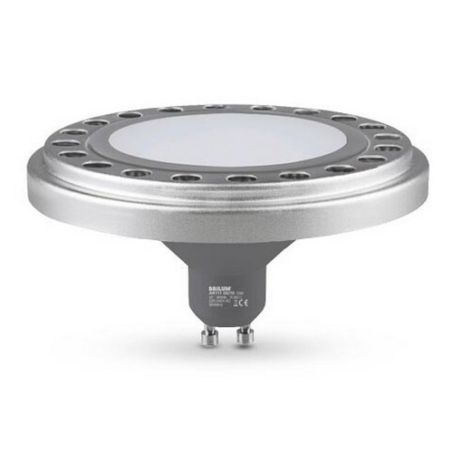 LED elektros lemputė ECOLINE AR111 GU10/12W/230V 4000K 120° sidabras - Brilagi