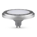 LED elektros lemputė ECOLINE AR111 GU10/15W/230V 3000K 120° sidabras - Brilagi
