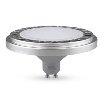 LED elektros lemputė ECOLINE AR111 GU10/15W/230V 4000K 120° sidabras - Brilagi