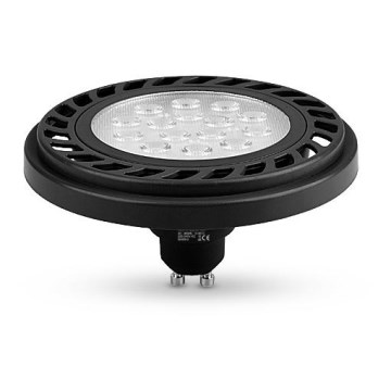 LED elektros lemputė ECOLINE SOFT AR111 GU10/9W/230V 3000K 30° juoda - Brilagi