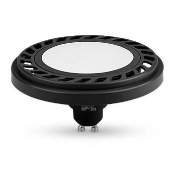 LED elektros lemputė ECOLINE SOFT AR111 GU10/9W/230V 4000K 120° juoda - Brilagi