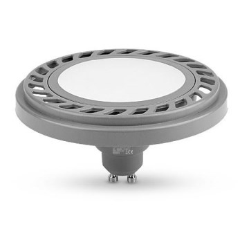 LED elektros lemputė ECOLINE SOFT AR111 GU10/9W/230V 4000K 120° pilka - Brilagi