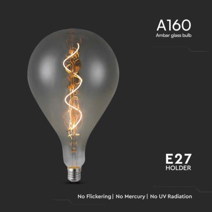 LED elektros lemputė FILAMENT A160 E27/4W/230V 2700K