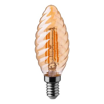 LED elektros lemputė FILAMENT AMBER E14/4W/230V 2200K