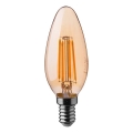 LED elektros lemputė FILAMENT AMBER E14/4W/230V 2200K