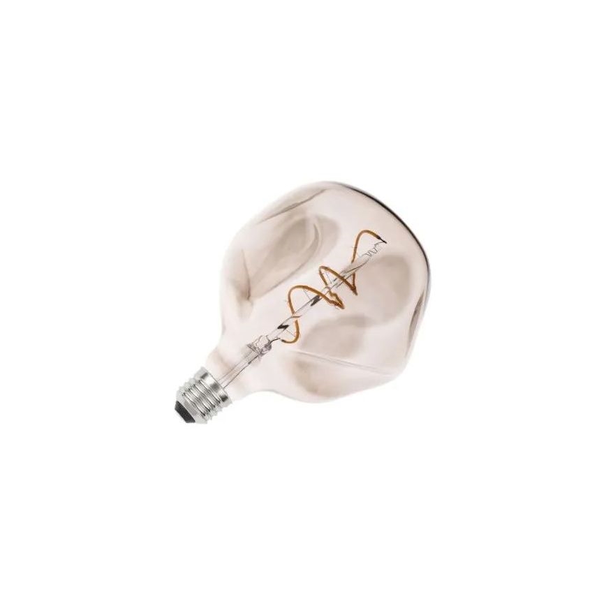 LED elektros lemputė FILAMENT BUMPED SMOKE G125 E27/4W/230V 2000K dūminis