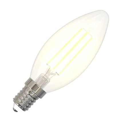 LED elektros lemputė WHITE FILAMENT C35 E14/4,5W/230V 3000K