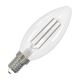 LED elektros lemputė WHITE FILAMENT C35 E14/4,5W/230V 4000K