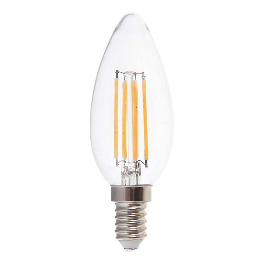 LED elektros lemputė FILAMENT E14/4W/230V 6500K