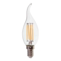 LED elektros lemputė FILAMENT E14/4W/230V 6500K