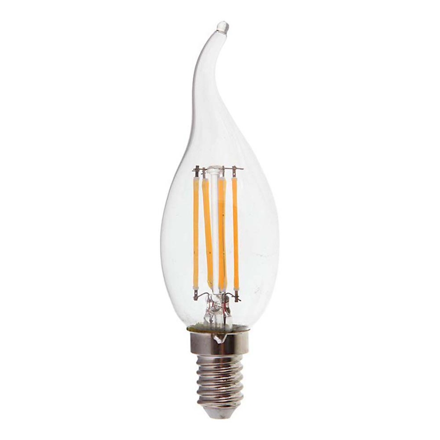 LED elektros lemputė FILAMENT E14/4W/230V 6500K