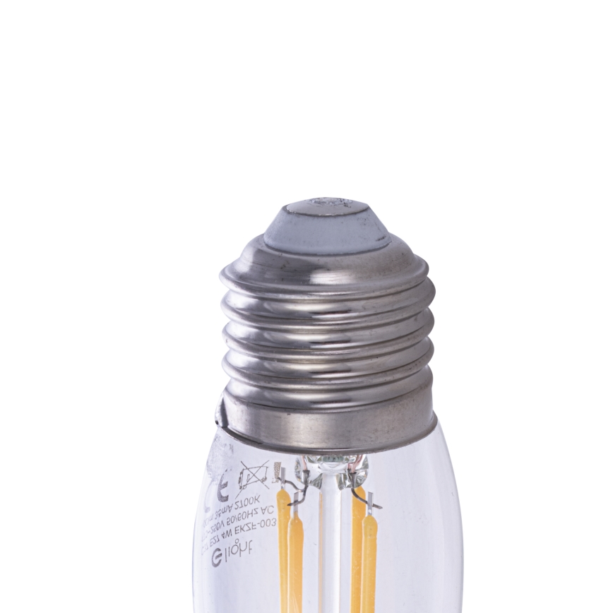 LED elektros lemputė FILAMENT E27/4W/230V 2700K