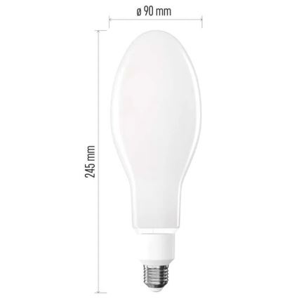 LED elektros lemputė FILAMENT ED90 E27/36W/230V 6000 lm 4000K