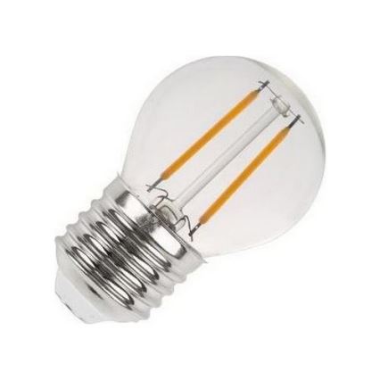 LED elektros lemputė FILAMENT G45 E27/2W/230V 3000K