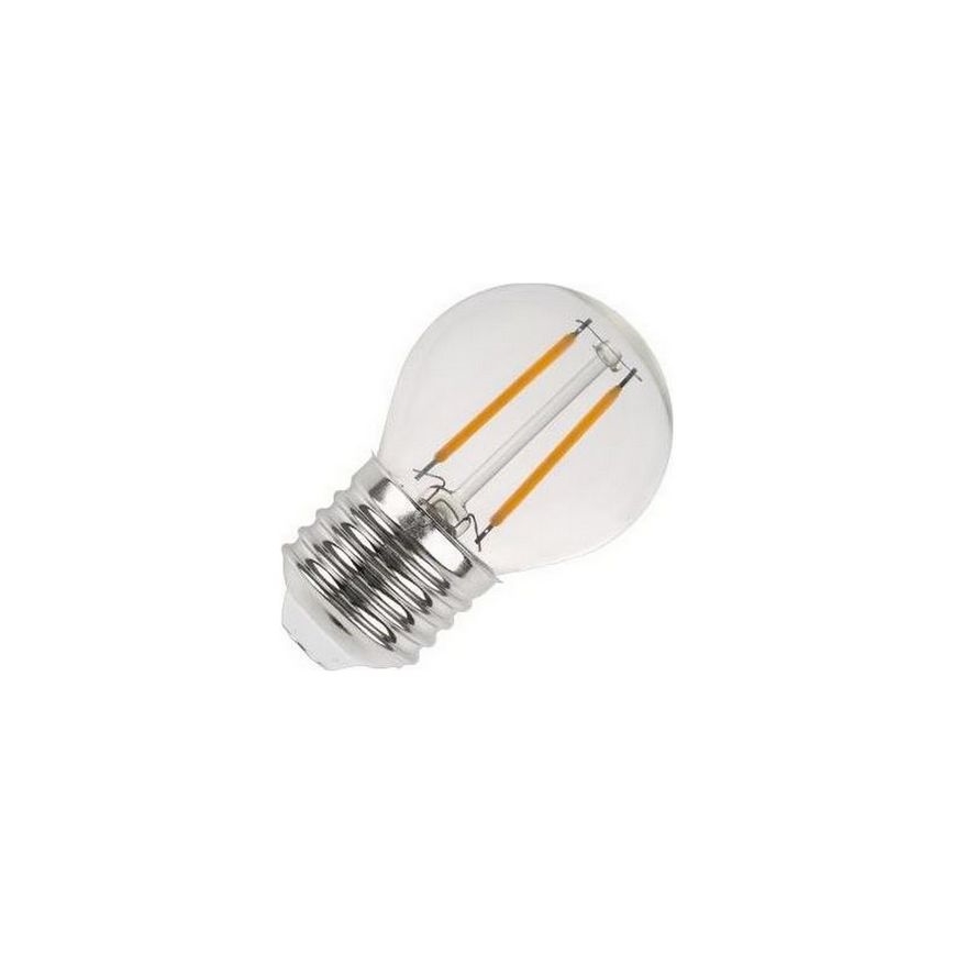 LED elektros lemputė FILAMENT G45 E27/2W/230V 3000K