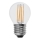 LED elektros lemputė FILAMENT G45 E27/6W/230V 3000K
