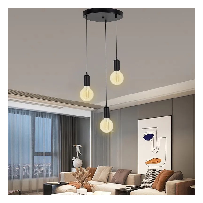 LED elektros lemputė WHITE FILAMENT G95 E27/13W/230V 3000K
