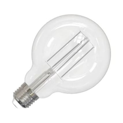 LED elektros lemputė WHITE FILAMENT G95 E27/13W/230V 4000K