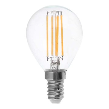 LED elektros lemputė FILAMENT P45 E14/6W/230V 4000K